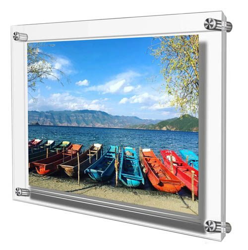 acrylic poster frame for wall mounted